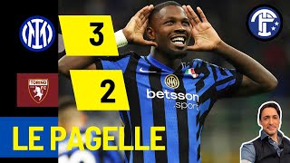 ✍🏻 LE PAGELLE DI INTER  TORINO [upl. by Nosyarg321]