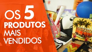 OS 5 PRODUTOS MAIS VENDIDOS NA SUBLIMAÇÃO  ESCOLA PhD [upl. by Eedyak]