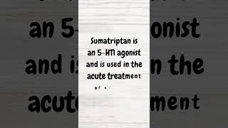 Mechanism of sumatriptan amp pizotifen in migraine management  MRCP revision  shorts migraine [upl. by Kehsihba]