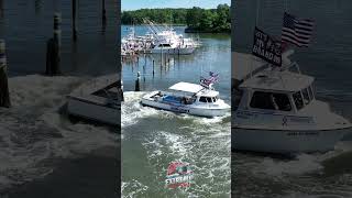 Captain Docks Boat in Record Time boatdocking extremeboatdocking [upl. by Zendah]