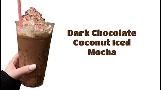 Dark Chocolate Coconut Iced Mocha  how to make herbalife coffee [upl. by Lyontine589]