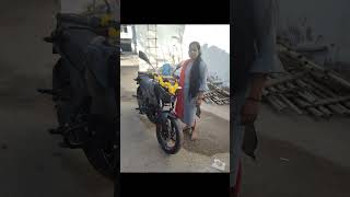 my new bike Bajaj Pulsar n160 [upl. by Yarised161]