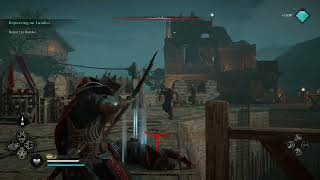 Assassins Creed Valhalla Combat GameplayReporting on Lunden [upl. by Aleacem]