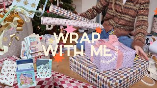 WRAP WITH ME  everything we bought delilah and more  VLOGMAS [upl. by Brenton]