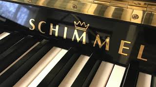 Schimmel C116T Twin Tone Upright Piano [upl. by Haslett]