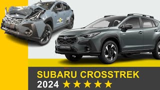 Subaru Crosstrek Crash amp Safety Tests 2024 [upl. by Harrad762]