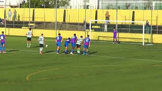 Leça FC X Maia Lidador Camp Dest 1ª Div Sub 19 [upl. by Cullin]