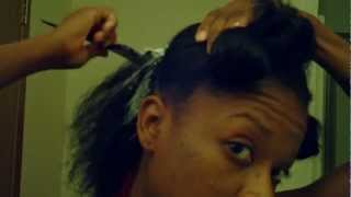 RELAX YOUR HAIR AT HOME STEP BY STEP GUIDE for ORS RELAXER [upl. by Grega]