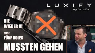 Ich verkaufe meine Rolex Fünf Rolex Uhren die ich weggegeben habe Mein Fehler nie wieder [upl. by Neeneg]