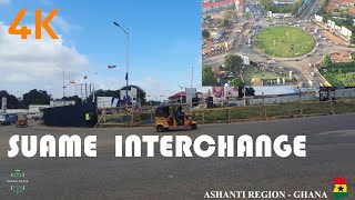 Suame Interchange Project Kumasi Ghana 4K [upl. by Nnaael80]