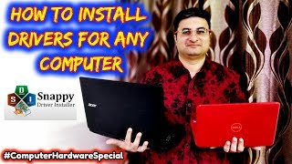 How to install Drivers for any Computer [upl. by Llednahc]