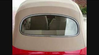 1971 Volkswagen Super Beetle Convertible Top Restoration Karmann Classics [upl. by Gula958]