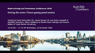 Restructuring and Insolvency Conference 2020 Futuregazing panel session [upl. by Faustina610]