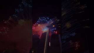 Impressive GTC Building Fireworks Show in Nairobi Kenya [upl. by Africa236]