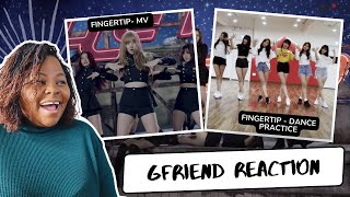 GFRIEND  FINGERTIP MV AND DANCE PRACTICE REACTION 여자친구 [upl. by Pontias134]