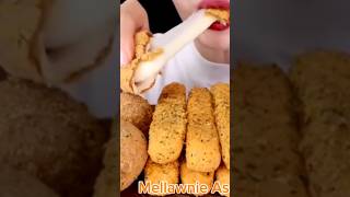 Mellawnie Asmr bburinkle chicken Mukbang mukbang chicken bburinklechicken shorts ytshorts [upl. by Amairam]