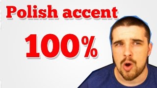 How to do a Polish accent 100 legit [upl. by Radcliffe]