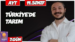 🌍 TÜRKİYEDE TARIM KONU ANLATIMI 2025 🔴27 Günde AYT Coğrafya  7 🟡11sınıf coğrafya  7 [upl. by Denoting]