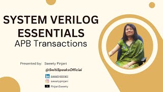 APB Transactions SwitiSpeaksOfficial systemverilog sv apb vlsi semiconductor switispeaks cpu [upl. by Navonod]