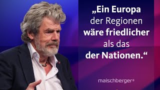 Eine BergsteigerLegende wird 80 Abenteurer Reinhold Messner im Gespräch  maischberger [upl. by Eniksre]