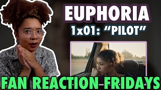 EUPHORIA Season 1 Episode 1 quotPilotquot Reaction amp Review  Fan Reaction Fridays [upl. by Balcke]