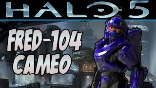 Halo 5 Guardianes  ¿Cameo de Fred104 en primer vistazo [upl. by Fulviah49]