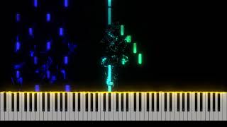 The Distortionist vocaloid song  intermediate Piano Tutorial NivekPiano [upl. by Nywles]