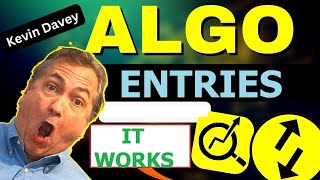 Algo Trading  An Entry Technique That Works TODAY [upl. by Inalawi]