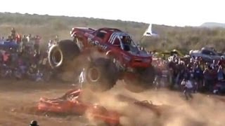 Mexico Monster truck Horrible accident Raw Footage from CHIHUAHUA [upl. by Oeram]