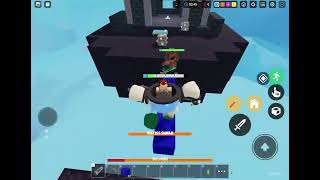 Using the new fish tank Hephaestus kit skin in Robloxwars [upl. by Nylisoj772]