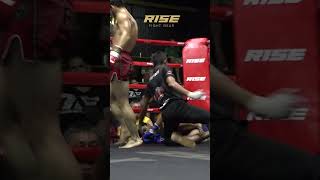 🇰🇼 Kuwait vs England 🇬🇧  Explosive Muay Thai Knockout Highlights muaythai boxing [upl. by Stoeber596]