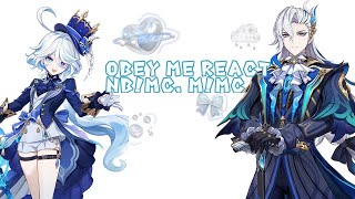 Obey Me react to NBMc and MMc 11 [upl. by Hannahs592]