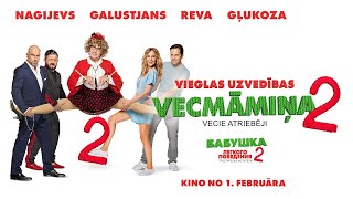 Komēdija quotVieglas uzvedības vecmāmiņa 2quot  kino no 1 februāra [upl. by Christos]