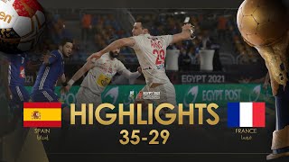 Highlights ESP  FRA  Bronze Medal Match  27th IHF Mens Handball World Championship  Egypt2021 [upl. by Hanad]