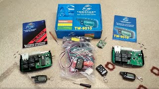 Сигнализация Tomahawk TW9010 Оригинал VS Китай Есть ли разница Сar alarm system Tomahawk TW9010 [upl. by Kcirdec37]