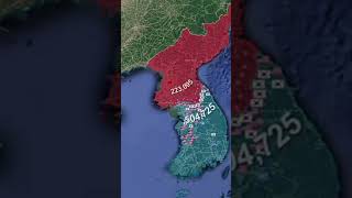 Korean war edit shortsedits geography countries viralshorts [upl. by Macrae968]