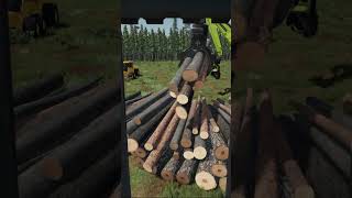 Can We Clear the Forest in Record Time fs22 logging [upl. by Osmund358]