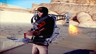 New Jetpack Gta San Andreas Jetpack Mod [upl. by Adaner]