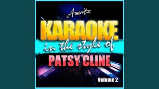 Why Cant He Be You In the Style of Patsy Cline Karaoke Version [upl. by Aiekahs]