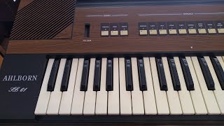 A New Organ In My Set Up  Ahlborn SL61 [upl. by Rosalynd86]