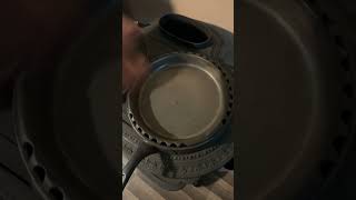 Odorless Skillet Explained castiron foryou reels cooking castironcookware castironskillet [upl. by Forrest]