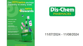 DisChem specials ZA  11072024  11082024 [upl. by Venditti]