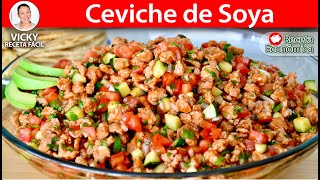 CEVICHE PERUANO  VickyRecetaFacil [upl. by Abercromby789]