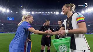 UEFA Womens Nations League France vs Germany 23022024 French commentary [upl. by Consuela142]