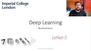 06 Imperials Deep learning course LeNet5 [upl. by Esil]