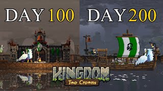 I Played 200 Days Of Kingdom Two Crowns [upl. by Eixel863]