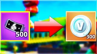 TRANSFORMER LES TICKETS A RAYONS X EN VBUCKS GRATUITS SUR FORTNITE SAUVER LE MONDE  EXPLICATIONS [upl. by Zetrok]