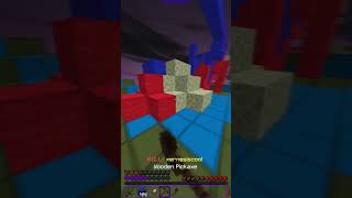 Minecraft meme  hypixel bedwars hurtin pvp skywars minemen minecraft memes shorts [upl. by Shoshanna]