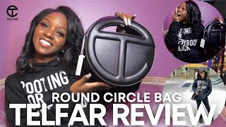 NEW TELFAR ROUND CIRCLE BAG UNBOXING REVIEW  IS IT WORTH IT [upl. by Ryley]