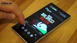 Das ist die neue AudibleApp für Windows Phone [upl. by Einuj]
